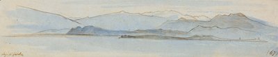 Lake Garda by Edward Lear